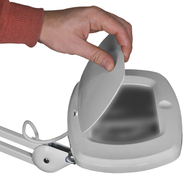 Бестеневая лампа-лупа МЕГЕОН 02804 купить по низкой цене | МАКСПРОФИТ