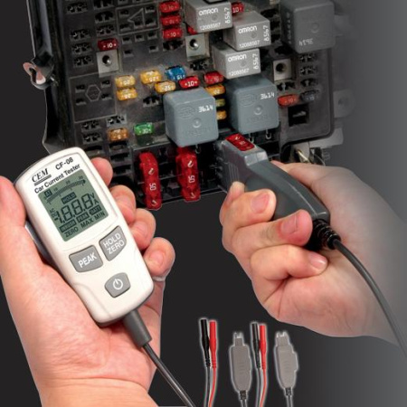 CEM CF-08 Тестер токовый (автомобильный) купить по низкой цене | МАКСПРОФИТ