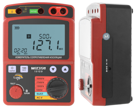 Измеритель сопротивления изоляции МЕГЕОН 13150 купить по низкой цене | МАКСПРОФИТ