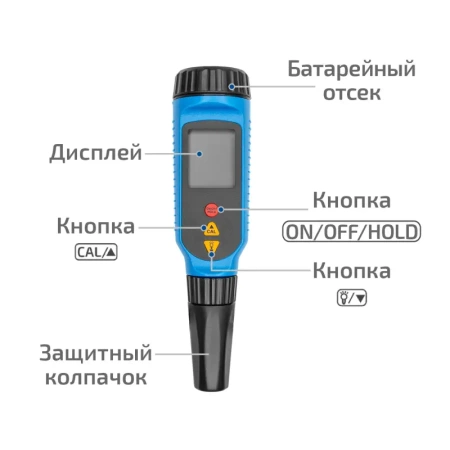 Цифровой рН-метр МЕГЕОН 17220 купить по низкой цене | МАКСПРОФИТ